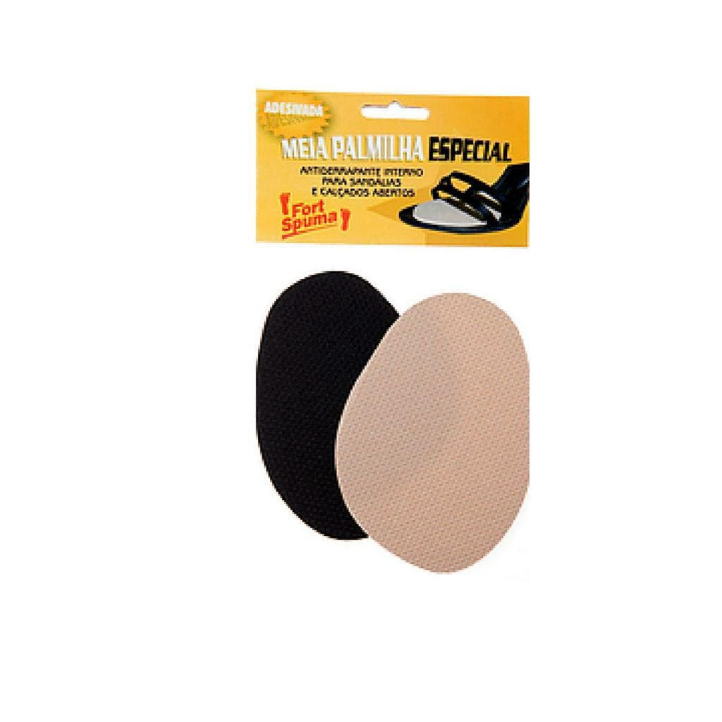 Kit 3 pares - Meia Palmilha - Almofada Plantar - Espuma EVA - Adesiva