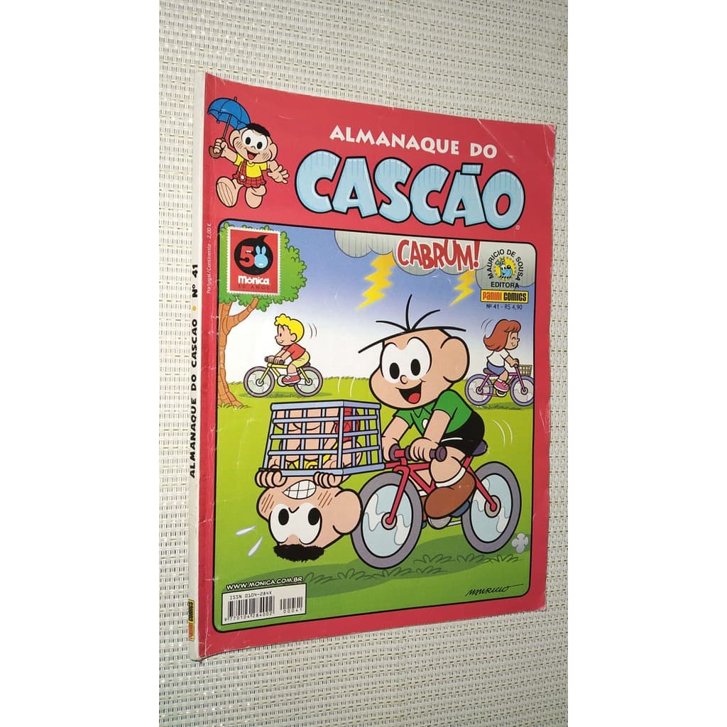 Gibi Almanaque Da Cascão - Nº 41 - Panini Comics ( 1678 )