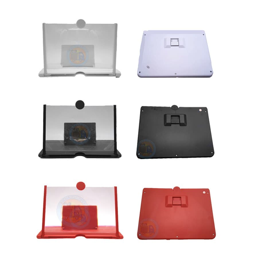 Amplificador De Vídeo Smartphone Com Suporte Para Celular Lupa De Tela De Celular 3d