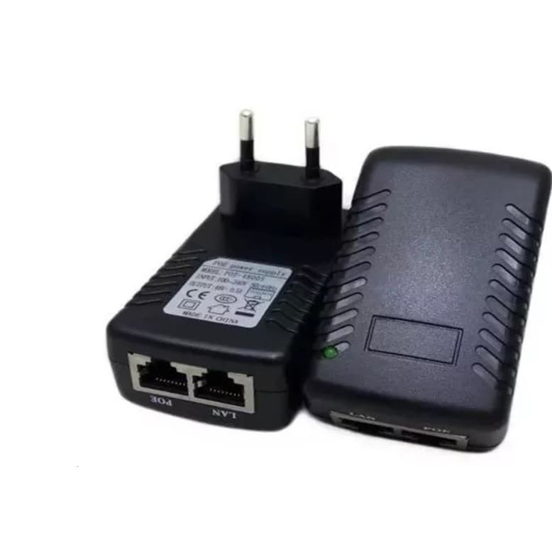 10 PEÇAS - FONTE POE 24V 1AMPER BIVOLT 110-240VAC ( 10 PEÇAS)