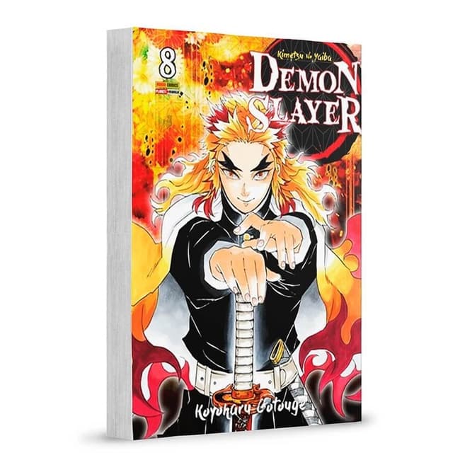 Mangá - Demon Slayer - Kimetsu No Yaiba - 08 - Novo/Lacrado