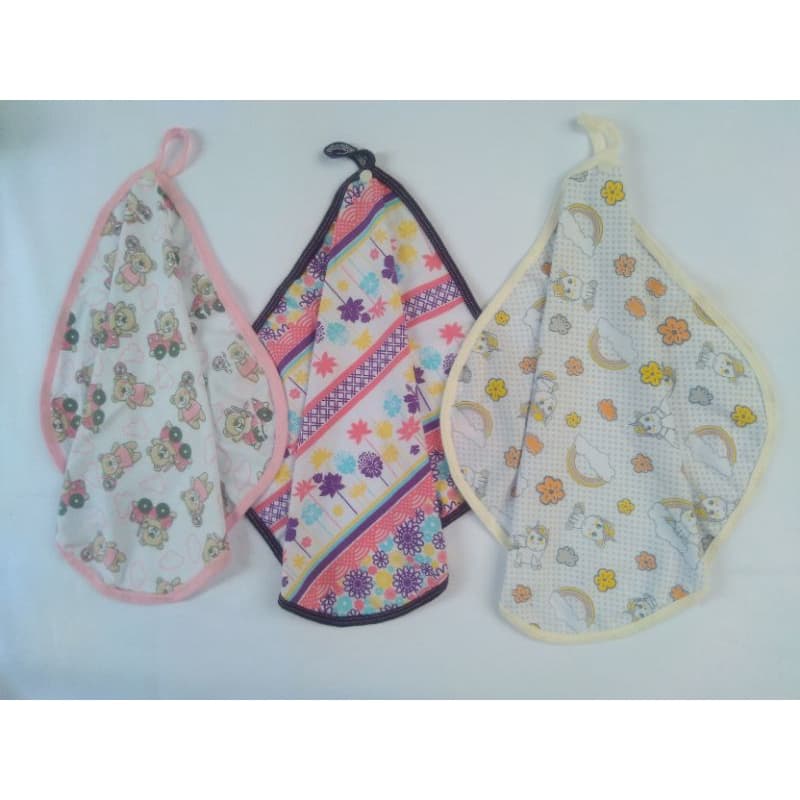 pano de boca com prendedor de chupeta