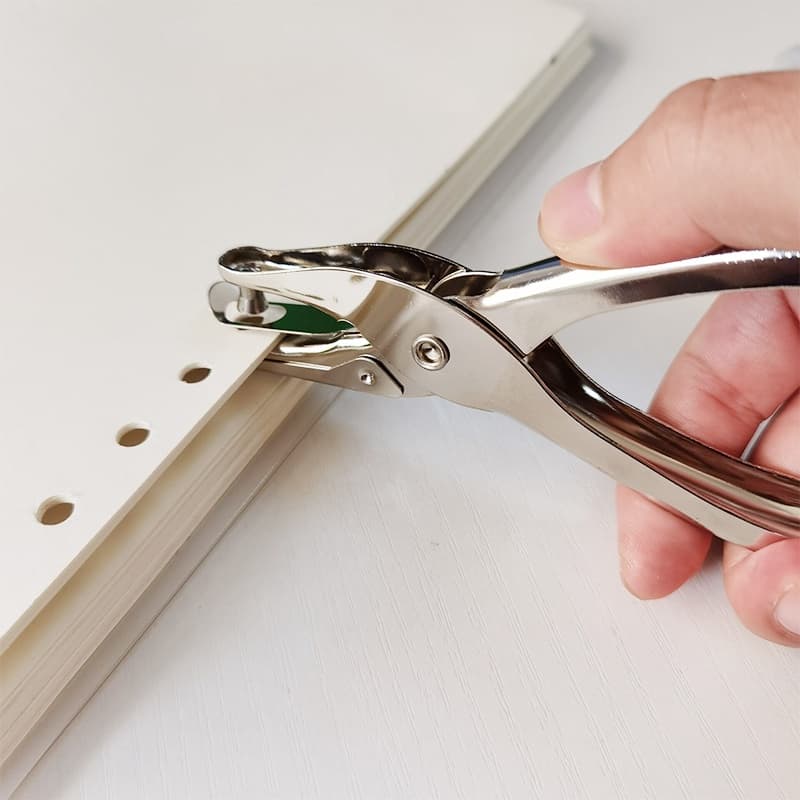 Furador Perfurador Alicate 1 Furo Papel Artesanal 01 UND