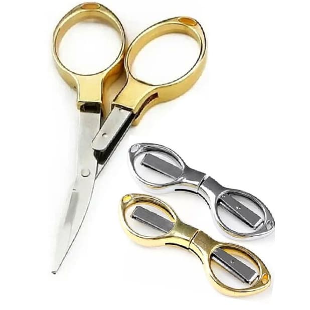 Tesoura Dobrável Metal Alta Qualidade