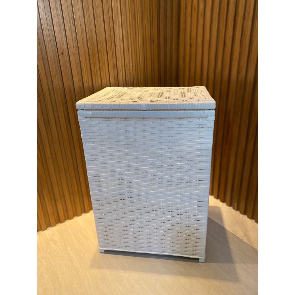 Cesto De Roupas Fibra Sintética 40x25x55 - 55 litros Cesto Organizador