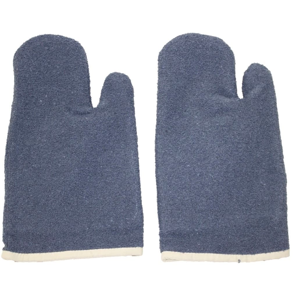 Luva Azul Grafatex Cano Curto (Par)