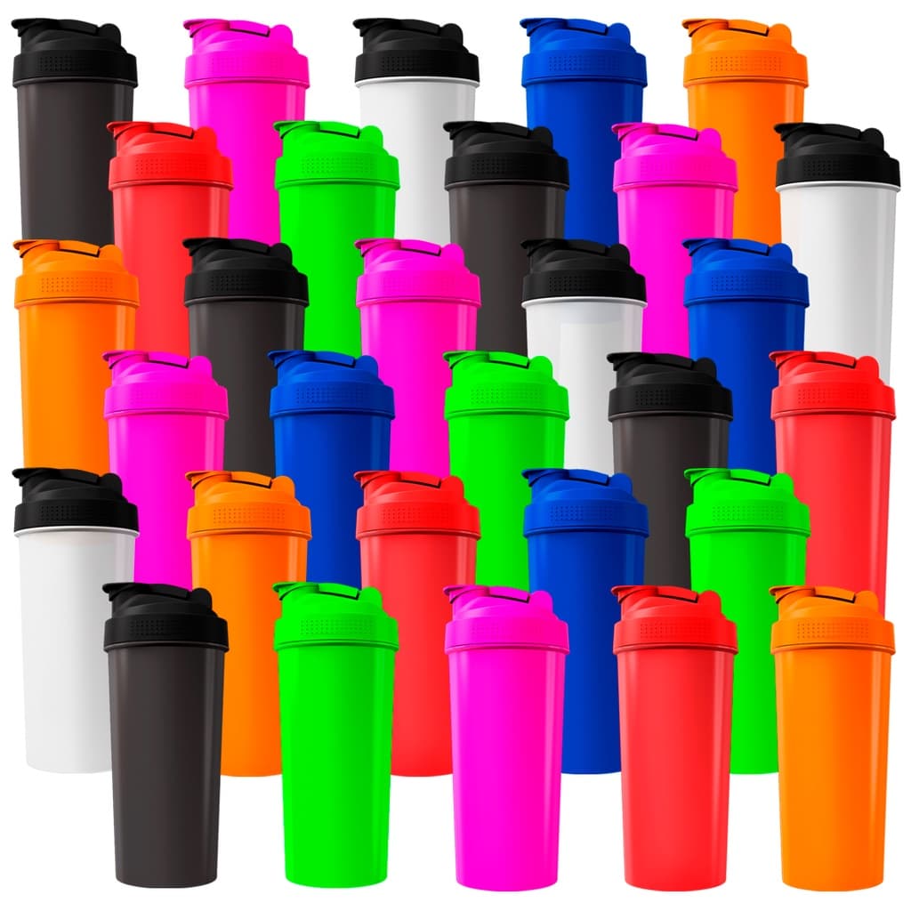 Kit 30 Coqueteleiras Para Revenda Atacado - Várias Cores