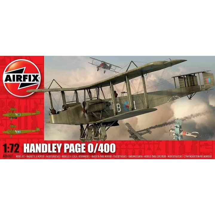 Handley Page 0/400 - 1/72 - Airfix A06007
