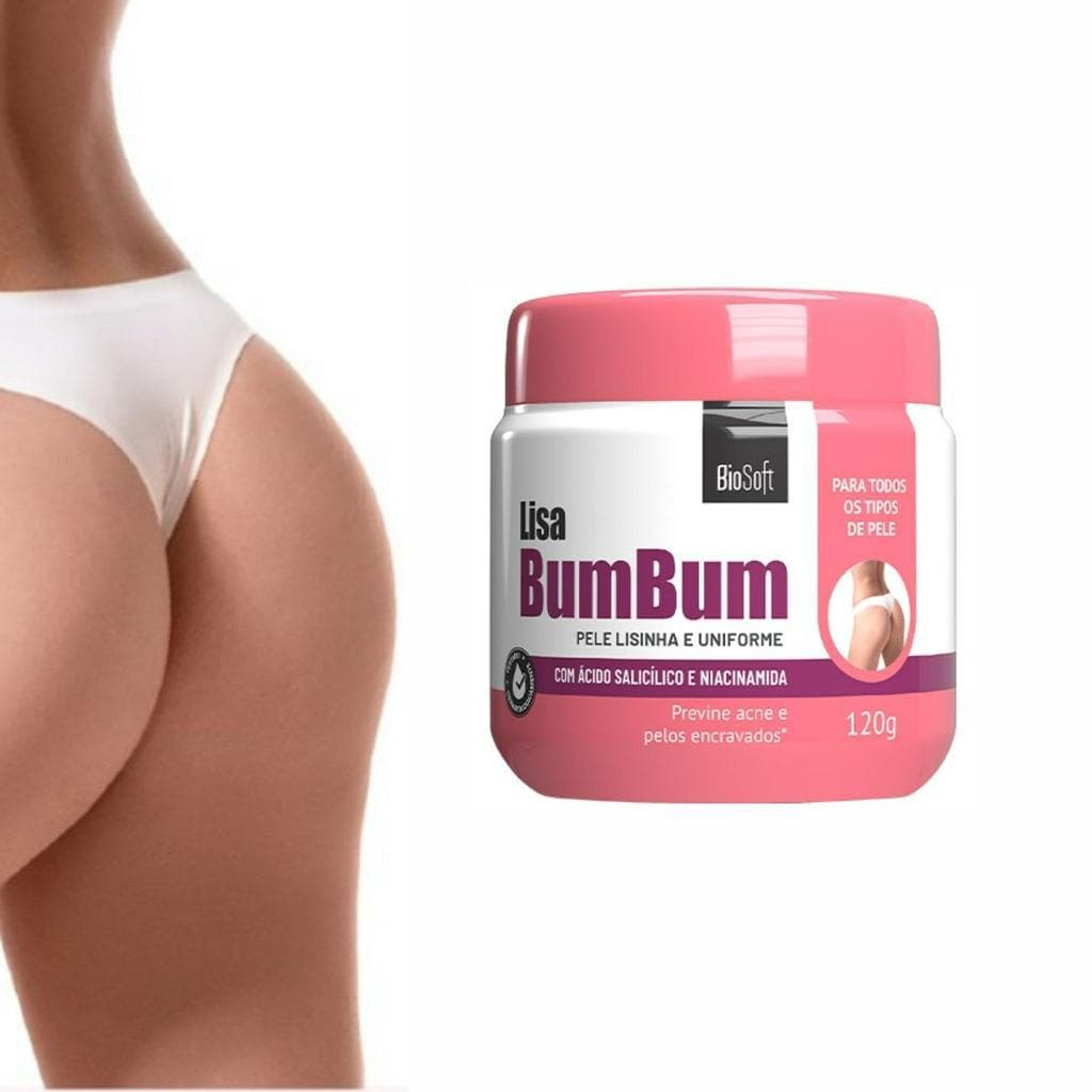 Tratamento Para Espinhas Acne Pelo Encravado No Bumbum Creme Lisa  Bumbum Bio Soft 120g