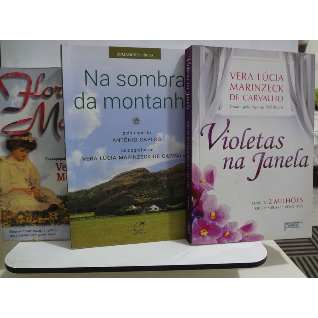 Livros Vera Lúcia Marinzeck de Carvalho Violetas Na Janela Vôo da Gaivota Ricky Medeiros Quando Ele Voltar / A Passagem