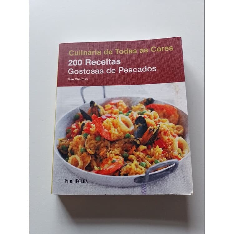 Livro Culinária De Todas As Cores 20 Receitas Pescados R332