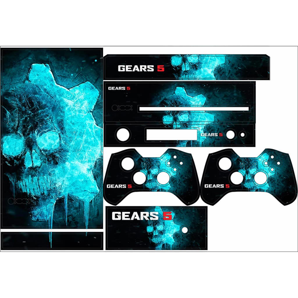 Skin Adesiva Xbox One Fat - GOW5