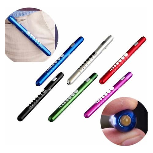 Kit 10 Canetas Lanterna Clínica Médica + Frete Grátis