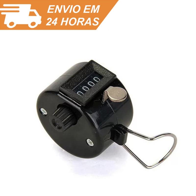 Contador Estatístico 4 Dígitos - Fluxo Pessoas Comércio