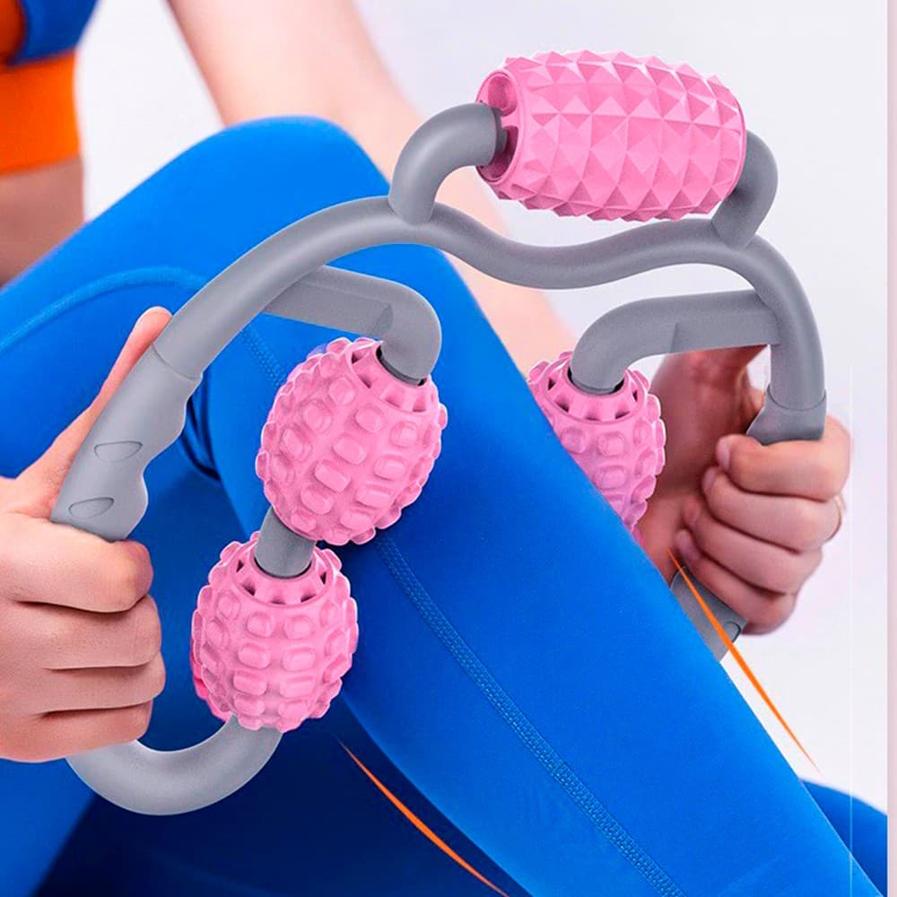 Massageador Corporal Para Pernas Coxas Braços Pescoço Relaxamento Muscular Terapêutico Profissional