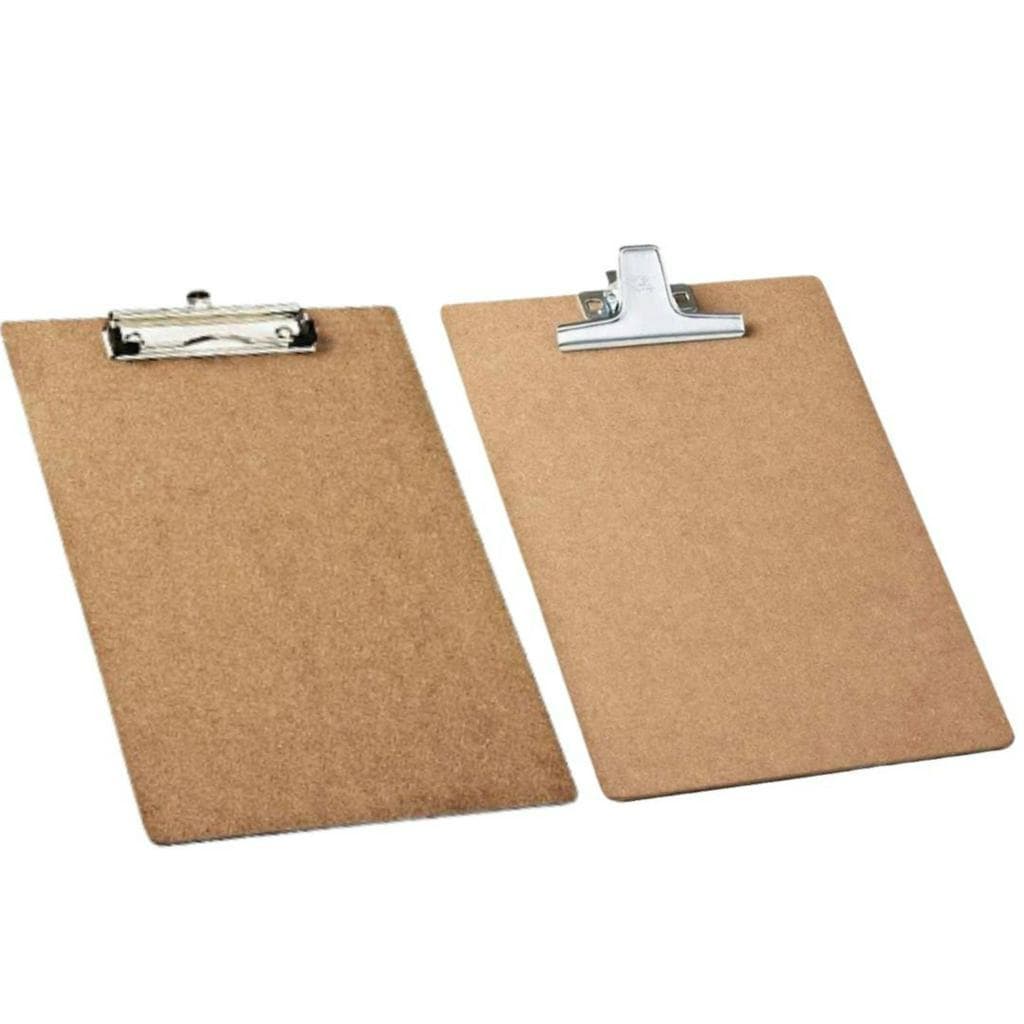 Prancheta 34x23cm Duratex Prendedor Metálico - Stalo