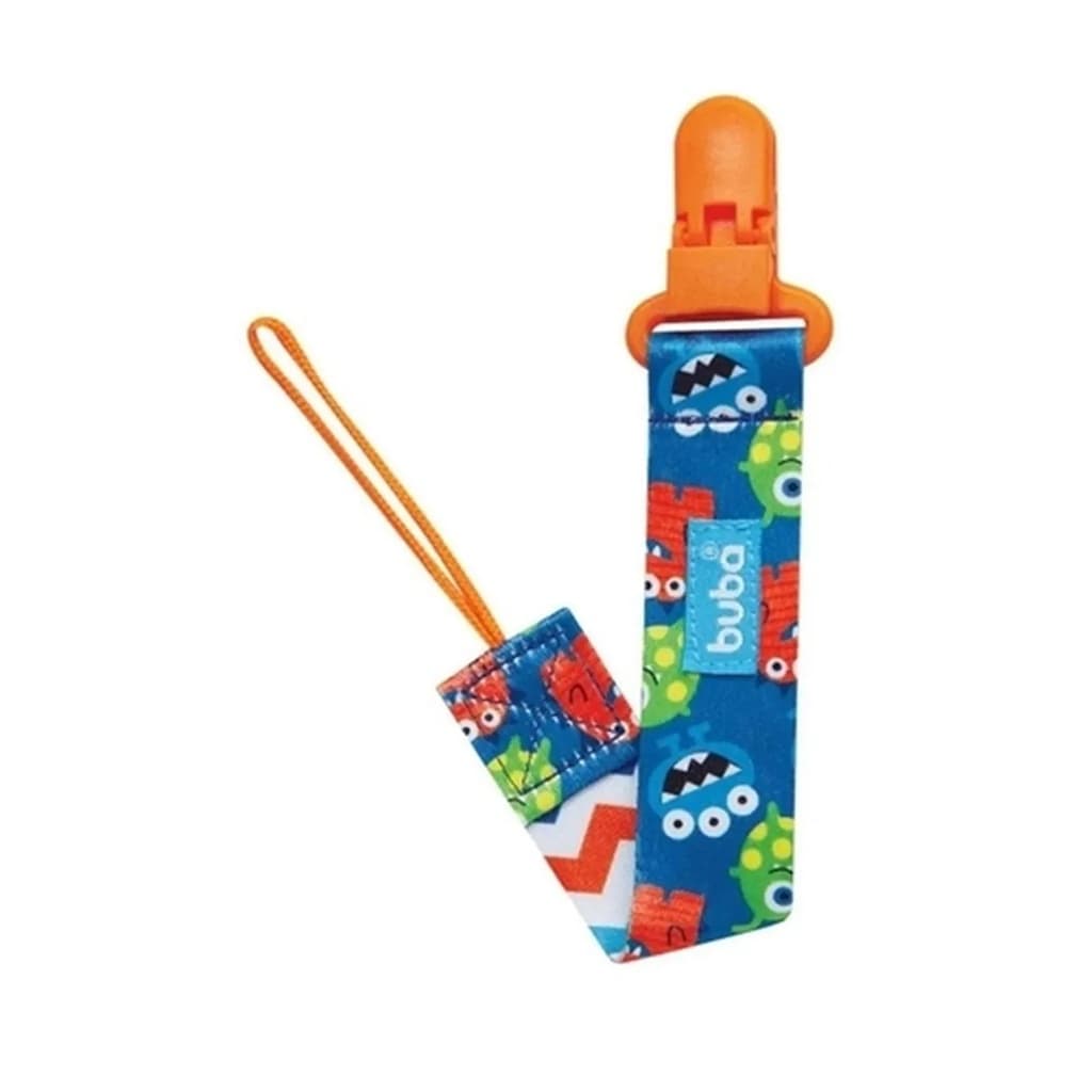 Prendedor de Chupeta Monstrinho para Bebê 7479 - Buba