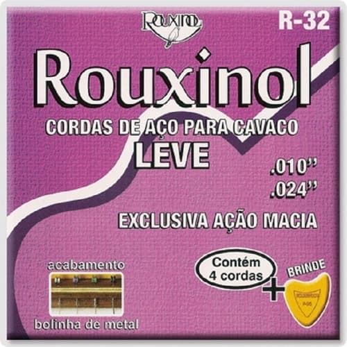 Encordoamento Rouxinol Leve Pra Cavaquinho R-32