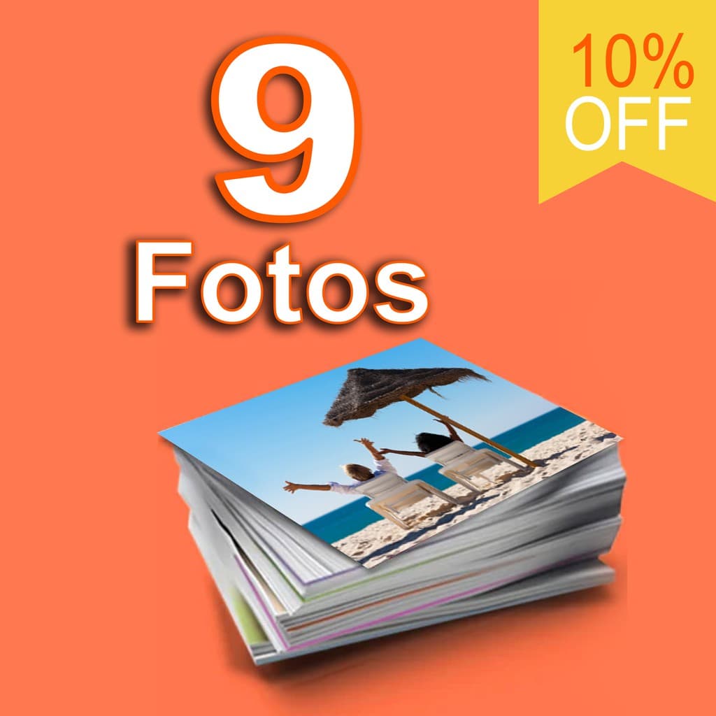 IMPRESSÃO / REVELAÇÃO DE  09 Fotos 10x15 Decoração Entrega Rápida Pacote Economico  Com Qualidade.