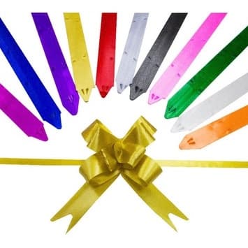 100 Laço Magico Fácil Fitilho Fita Pronto Para Presente