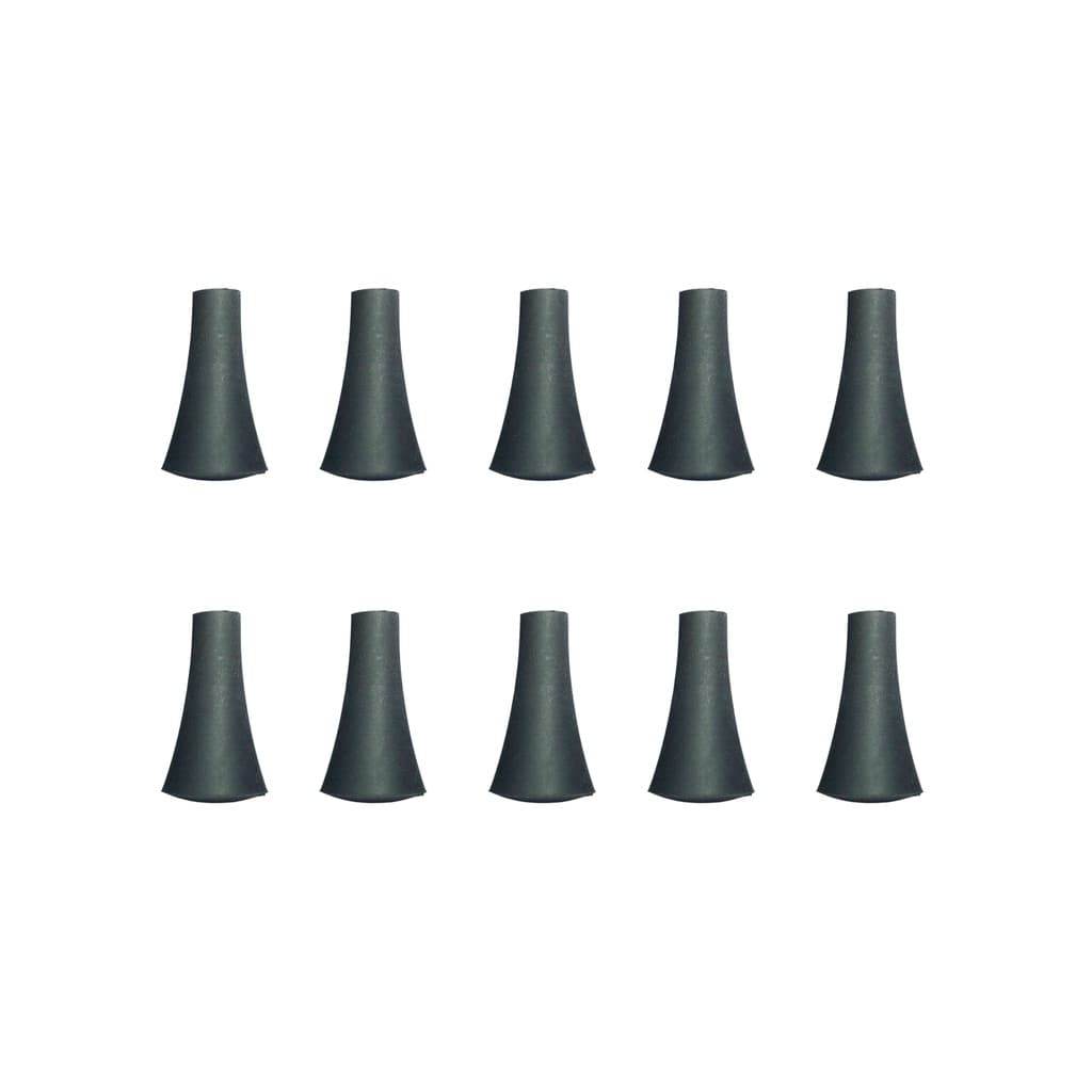 Kit 10 Borrachas Para Suporte De Celular Garra Na Cor Preta