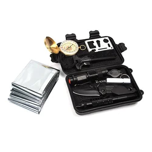 Kit Sobrevivencia De Emergencia 11 - Em 1 Multifunconal Ferramenta