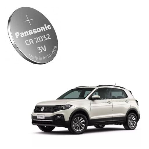 Bateria Chave Volkswagen T-Cross Original Panasonic