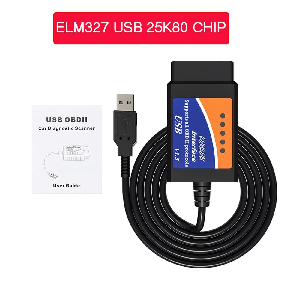 ELM327 USB OBD2 Scanner Automotivo Para PC EML 327 V1.5 ODB2 Ferramenta De Diagnóstico De Interface