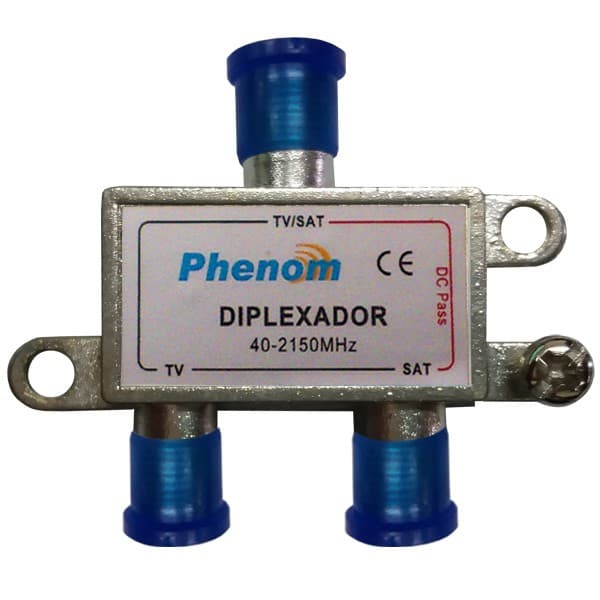 Diplexador Phenom Vhf/uhf/satelite 40-2150 Mhz