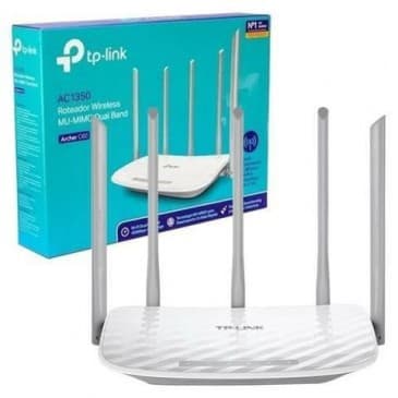 Roteador Tp-Link C60 Ac1350 Wireless Dual Band Com 5 Antenas TPLINK WIFI | O MELHOR