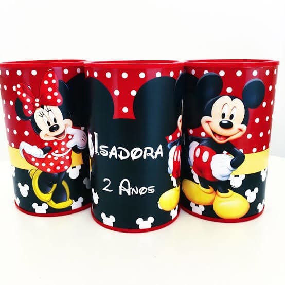 30 Cofrinhos Personalizados Minnie - Temos Outros Temas