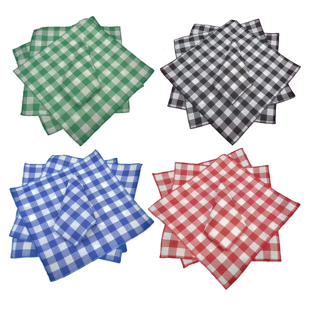 Guardanapo Xadrez Coloridos O Mais Vendido