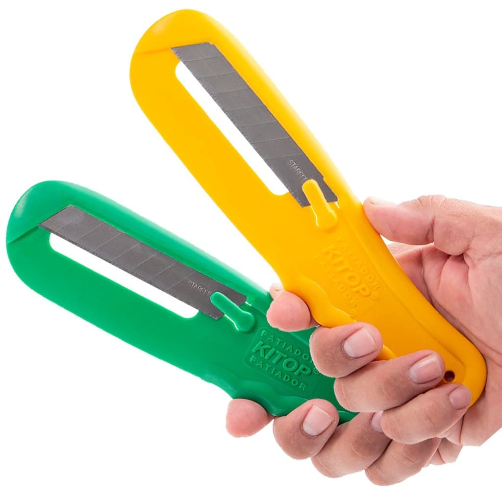 Kit 2 Fatiadores De Legumes Kitop Cortador Corte Fácil