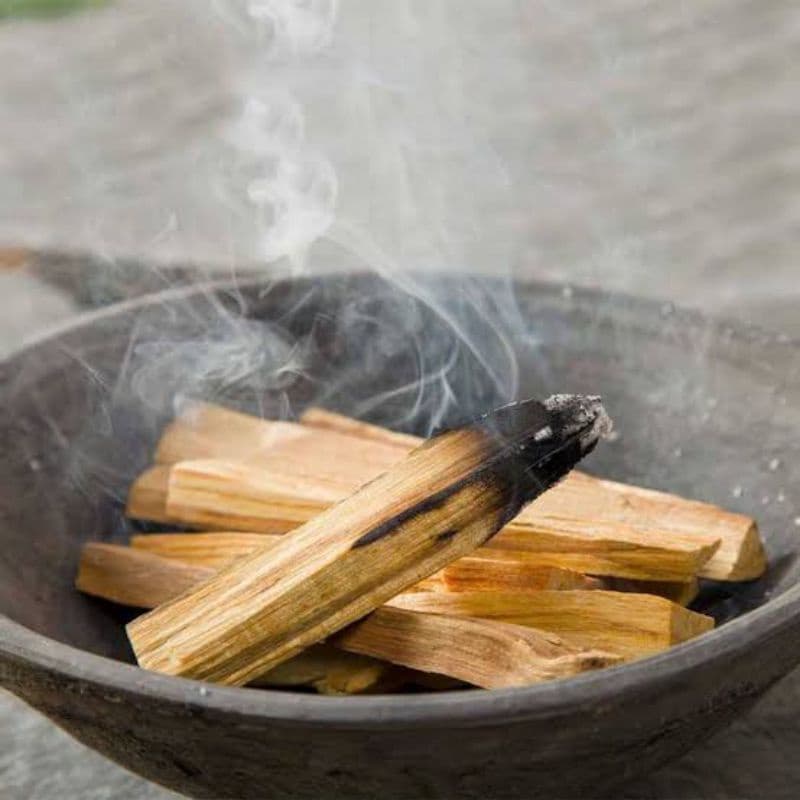 PALO SANTO PERUANO 100% NATURAL INCENSO VEGANO AROMATERAPIA DEFUMAÇÃO