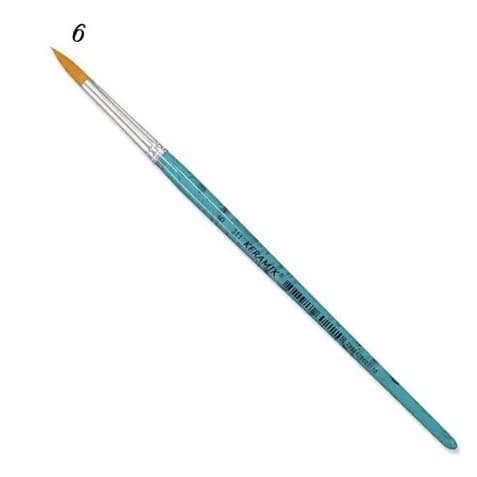 Pincel Redondo Para Aquarela Keramik 311 Numero 6