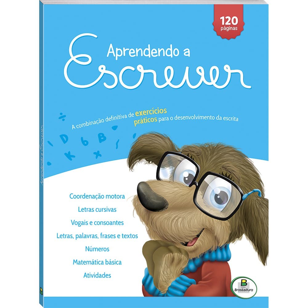 Aprendendo A Escrever - Cartilha De Exercícios - 120 Páginas