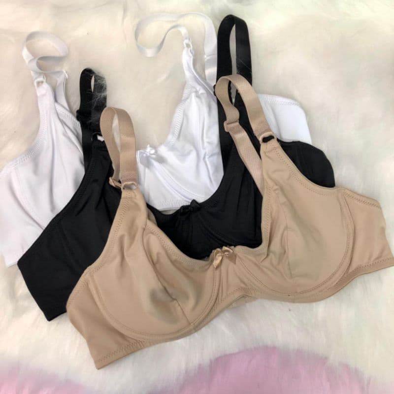Sutiã reforçado com aro sutian meia taça reforçado com arco sem bojo