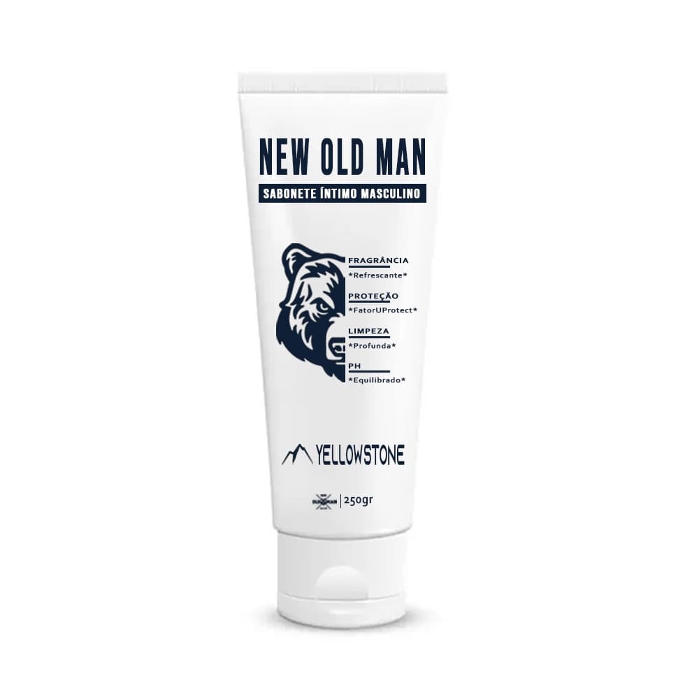 Sabonete Íntimo Masculino Yellowstone New Old Man - 250ml