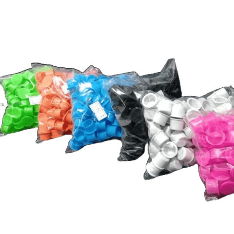 Batoque Médio M Para Tatuagem 100 Unidades Micropigmentação Hornet Tattoo