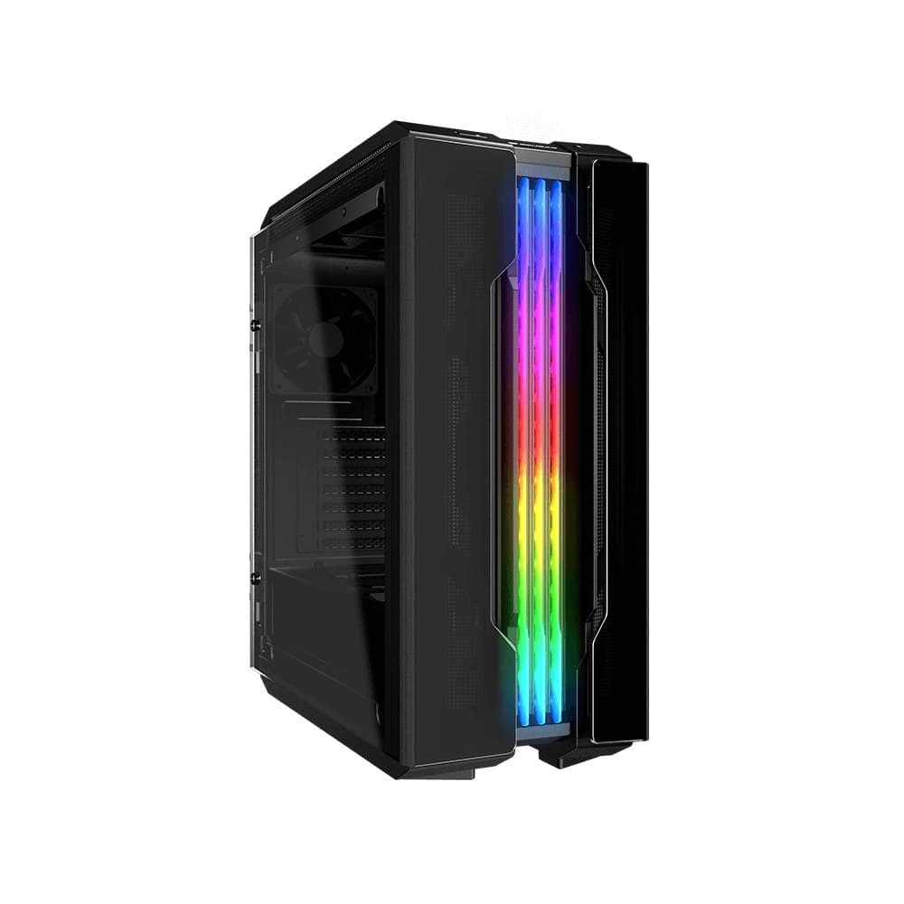 Gabinete Gamer Cougar Gemini T Pro, Mid Tower, Vidro Temperado, Black, 2x Fans - 106KMT0008-00