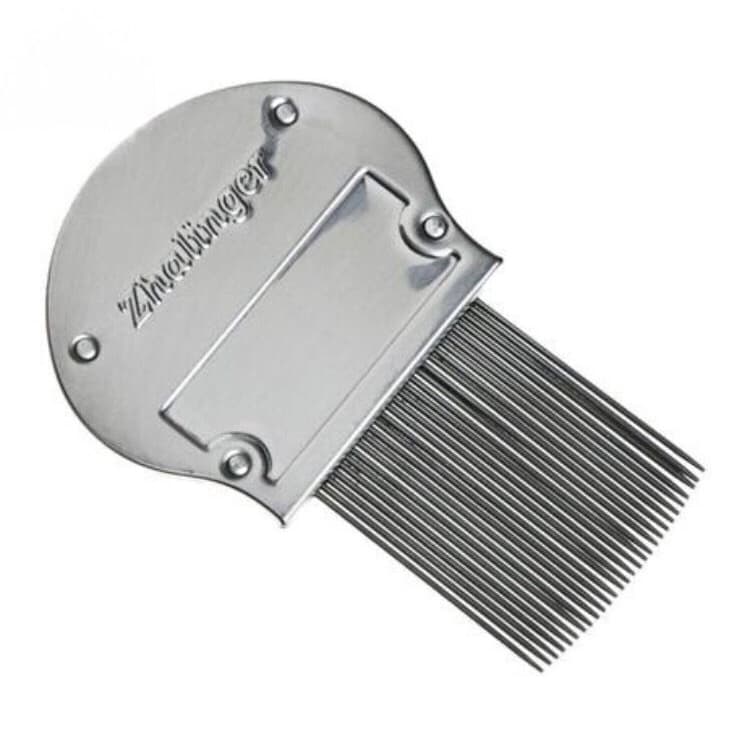 Pente Extrator de Piolhos E Lêndeas Aço Inox Zhalinger ENVIO RÁPIDO