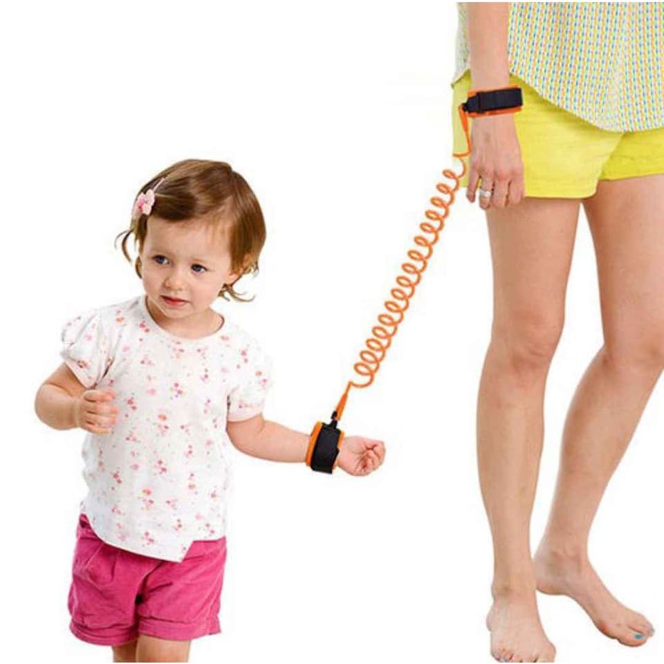 Pulseira Para Segurança Infantil - Cordão Guia De Pulso Bebê