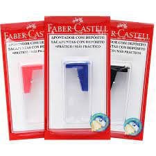 Kit 2 Apontadores com Depósito -  Faber-Castell / Apontador Escolar