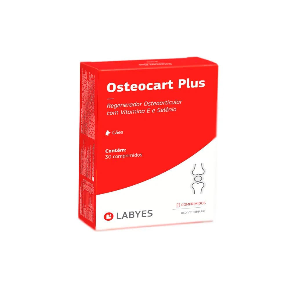 Regenerador Osteoarticular Osteocart Plus - 30 Comprimidos