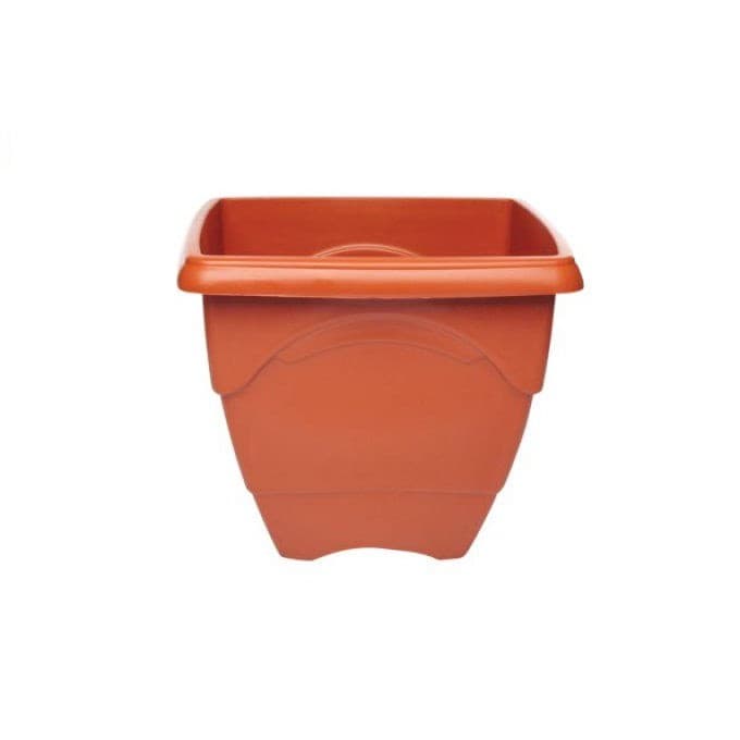 Kit 10 Vasos Quadrados Terracota M 5L