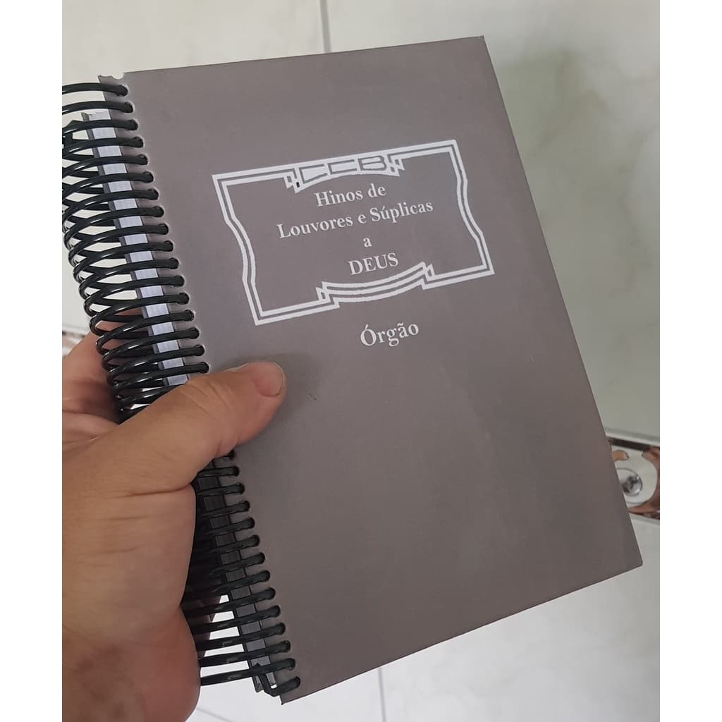 Hinario Nº 5 - Para Organista Ccb - Tamanho Médio A5