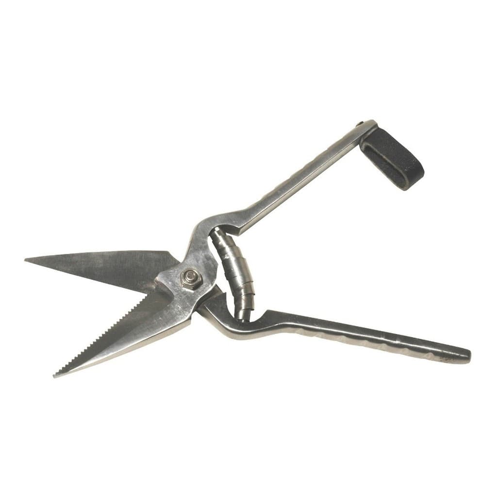 Tesoura Para Casco De Ovinos E Caprinos Serrilhada