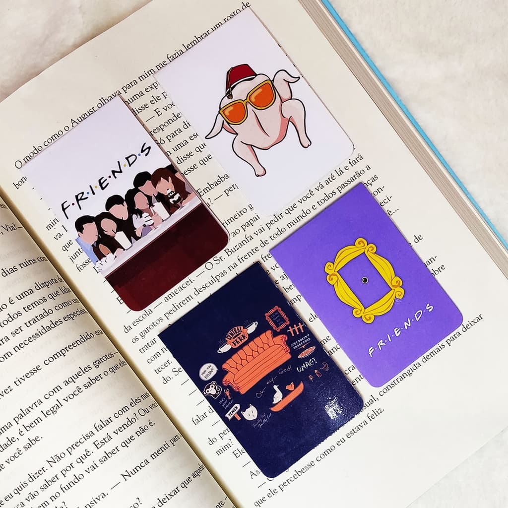 Friends - Marca Página Magnético