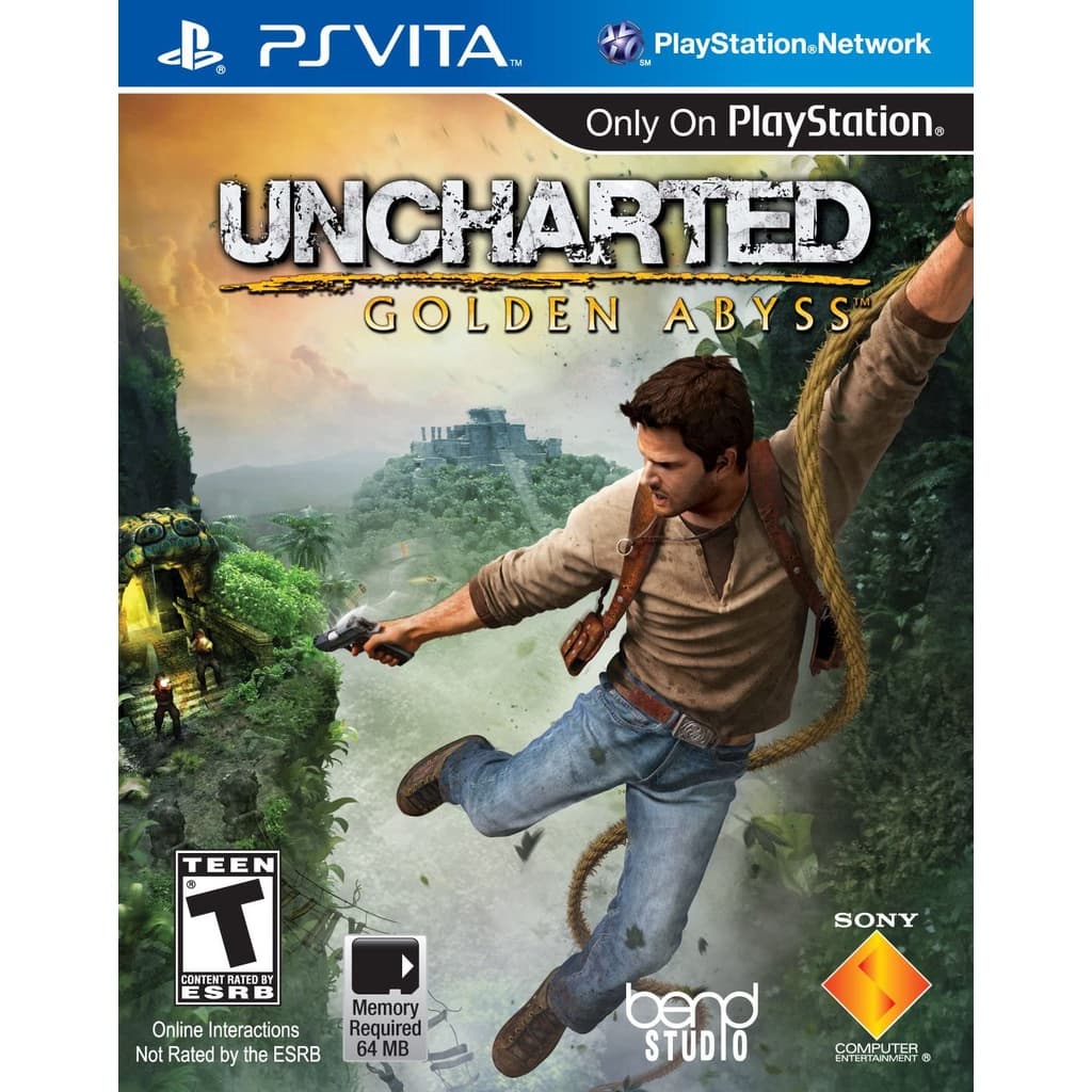 PS VITA UNCHARTED GOLDEN ABYSS Original