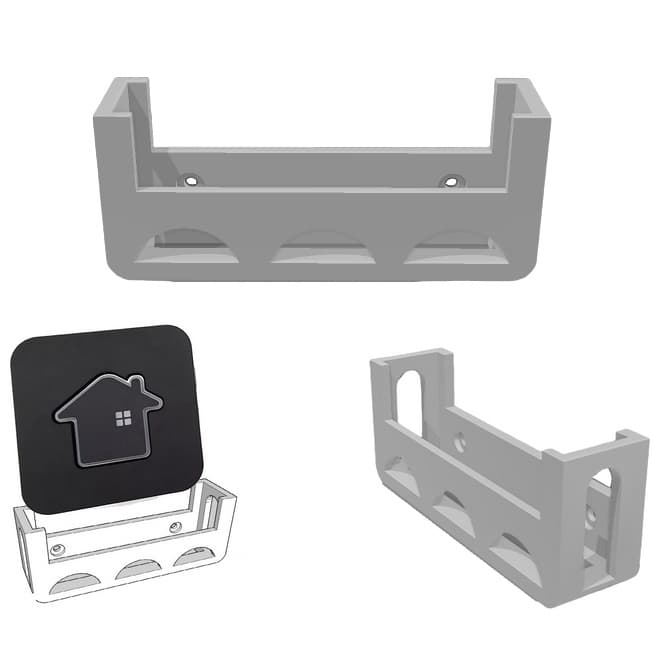 Suporte Parede Para HTV 6, 7, 8 e TV BOX UNIVERSAL ATÉ 10 X 2,2 CM